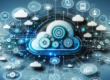 A diagram of a cloud computing system
